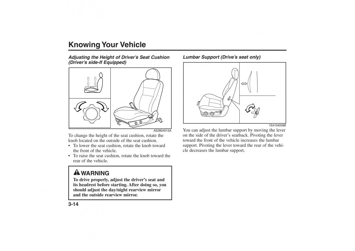 Kia Rio I Pride Saipa owners manual / page 24