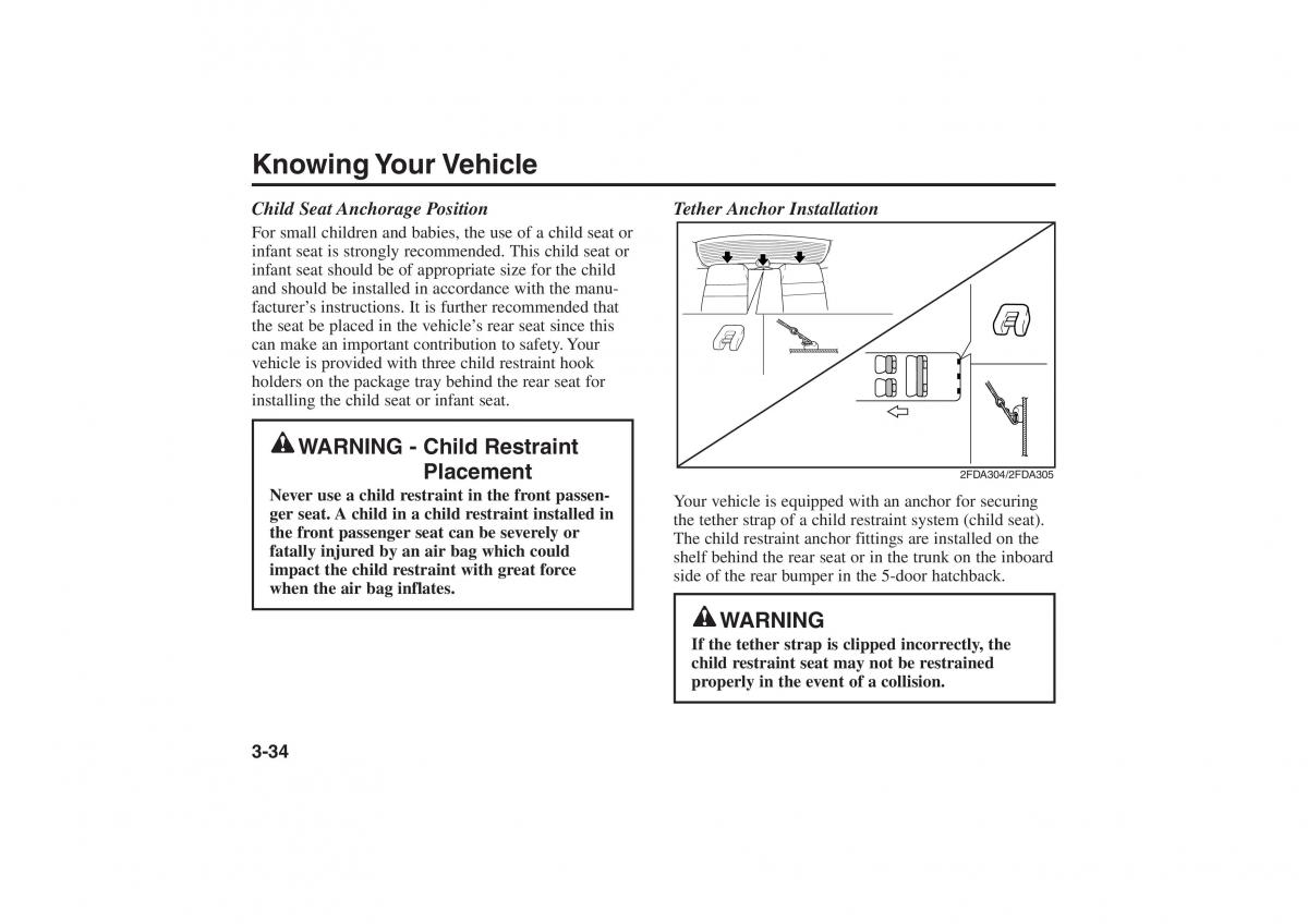 Kia Rio I Pride Saipa owners manual / page 44