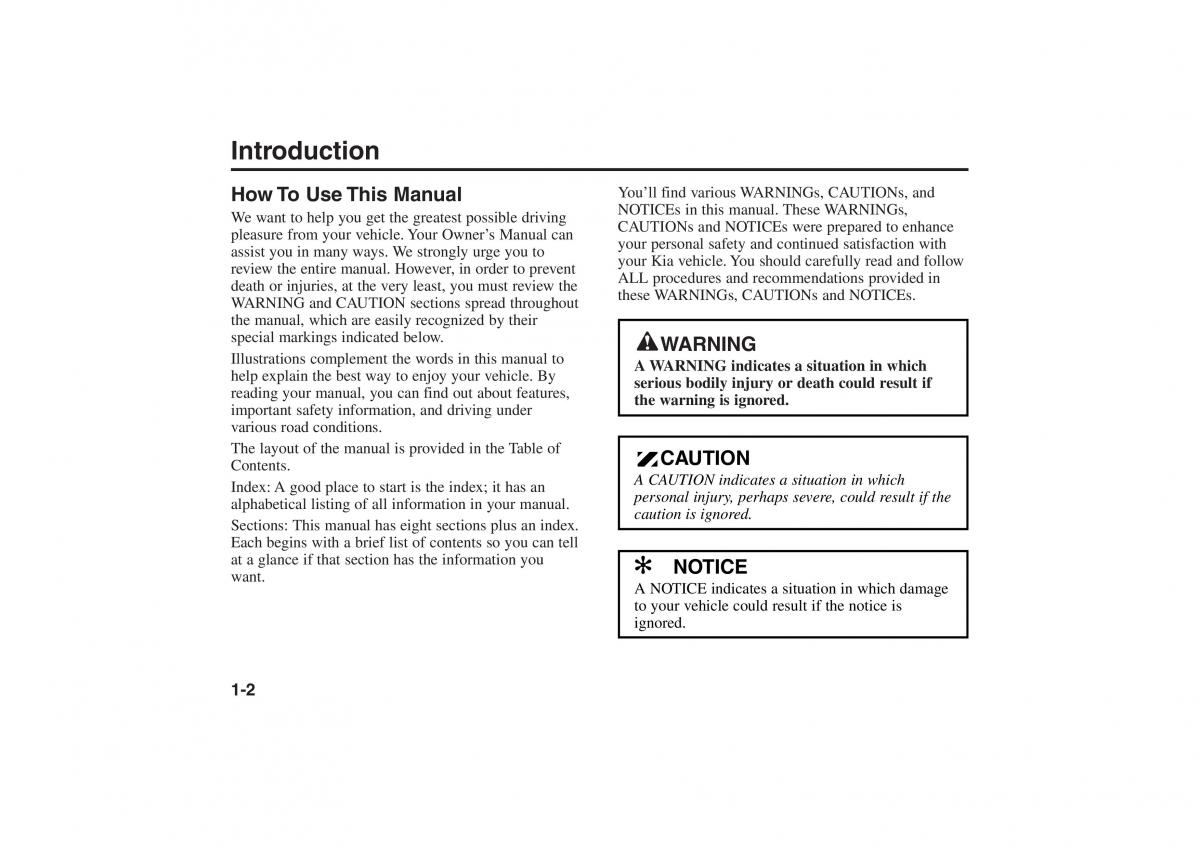 manual  Kia Rio I Pride Saipa owners manual / page 5