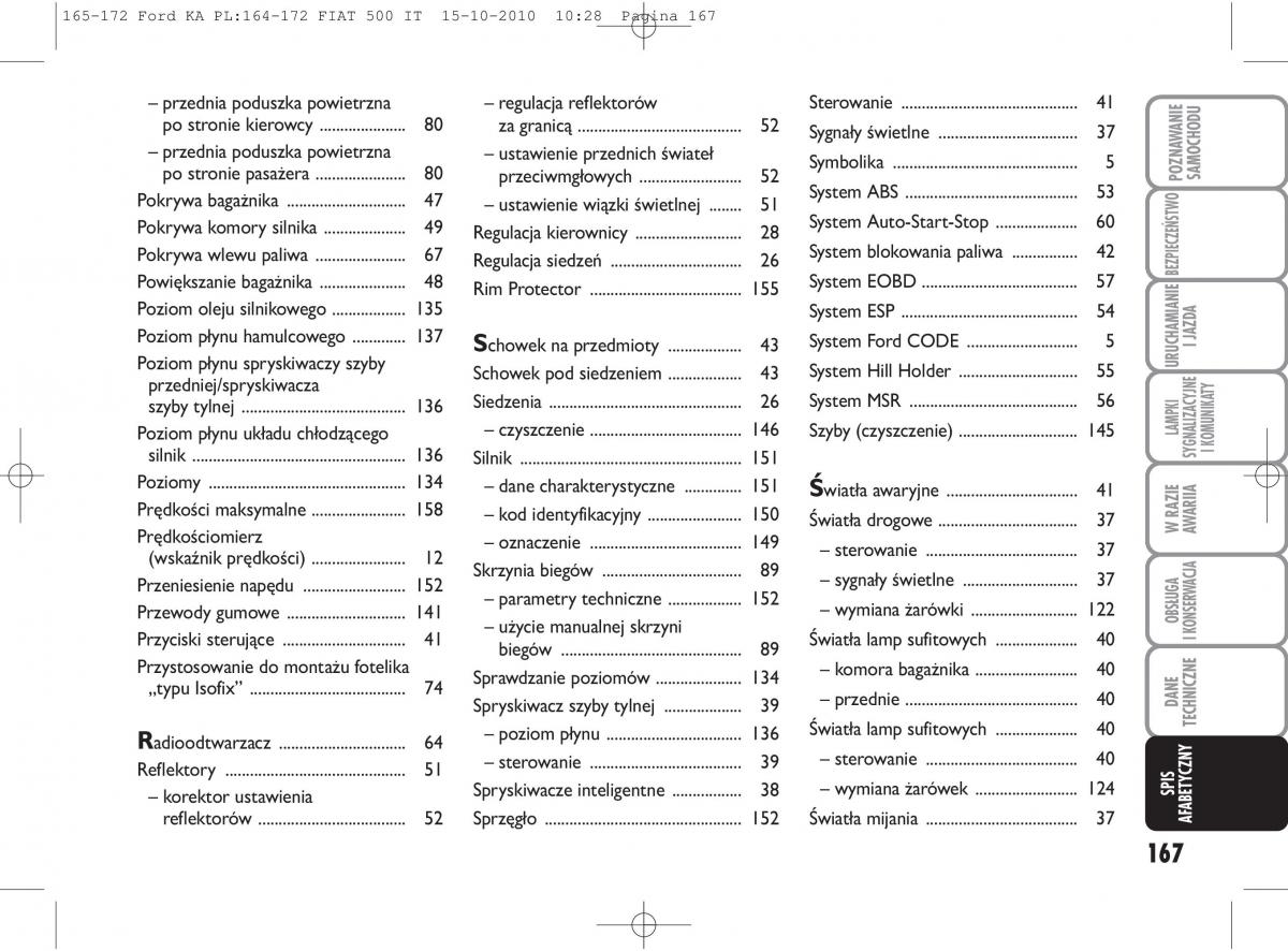 manual  Ford Ka II 2 instrukcja / page 184