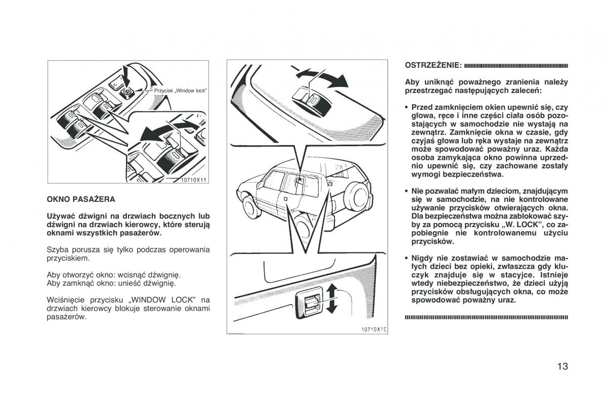 Toyota RAV4 I 1 instrukcja obslugi / page 20