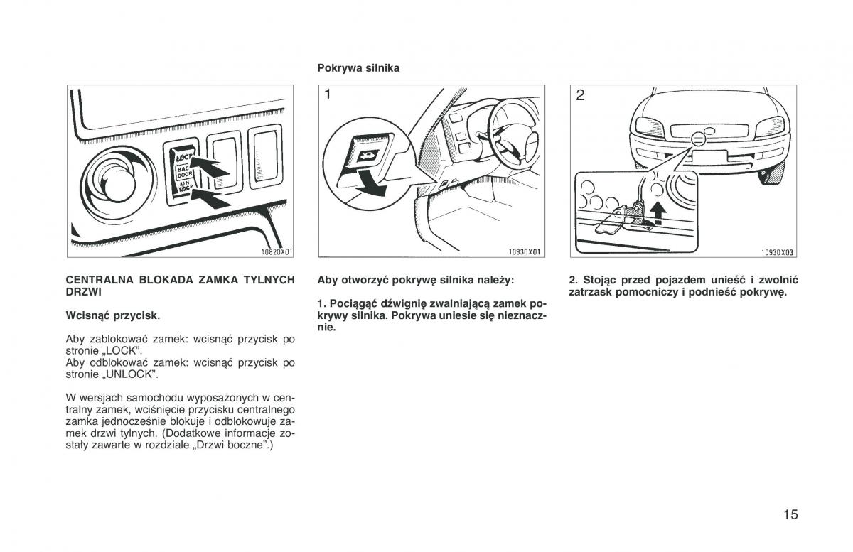 Toyota RAV4 I 1 instrukcja obslugi / page 22