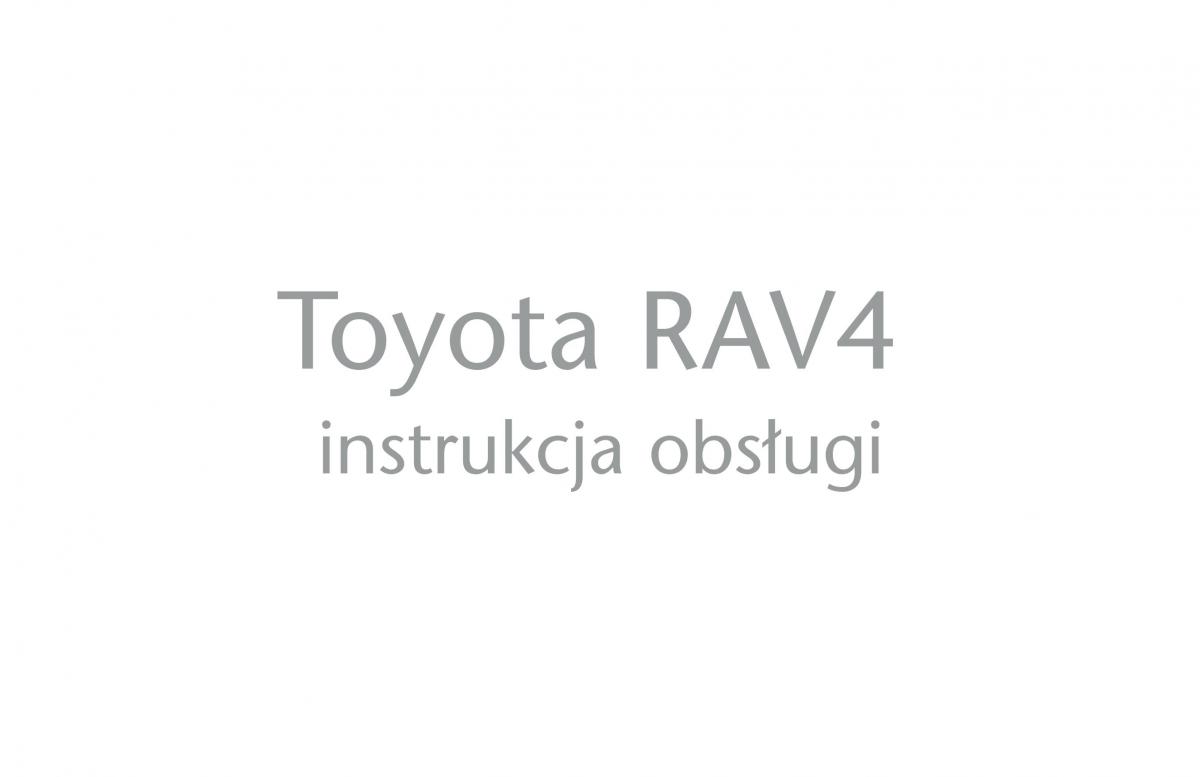 Toyota RAV4 I 1 instrukcja obslugi / page 1