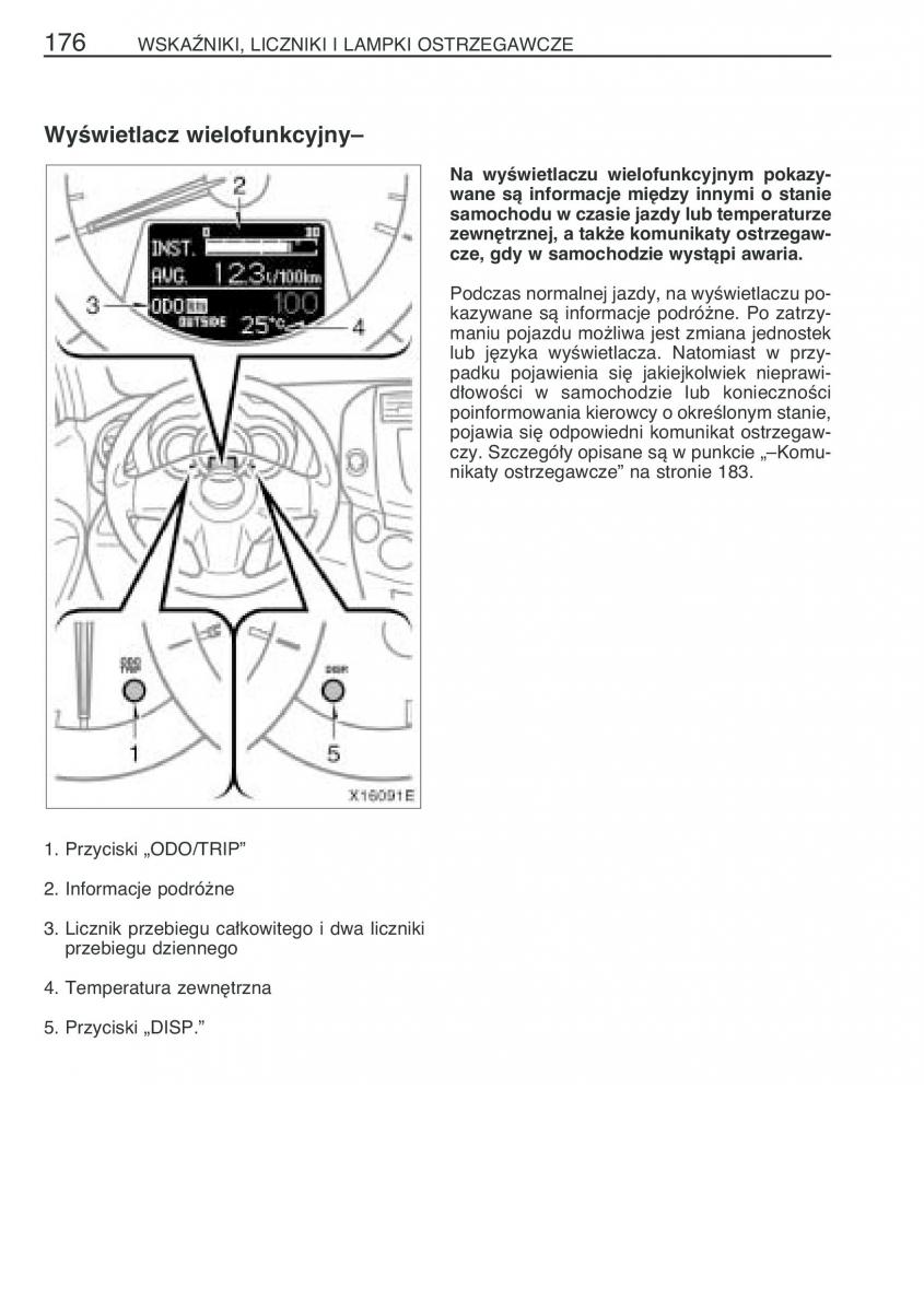 Toyota RAV4 III 3 instrukcja obslugi / page 187