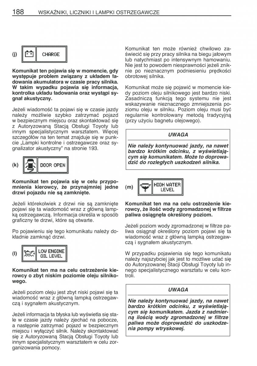 Toyota RAV4 III 3 instrukcja obslugi / page 199
