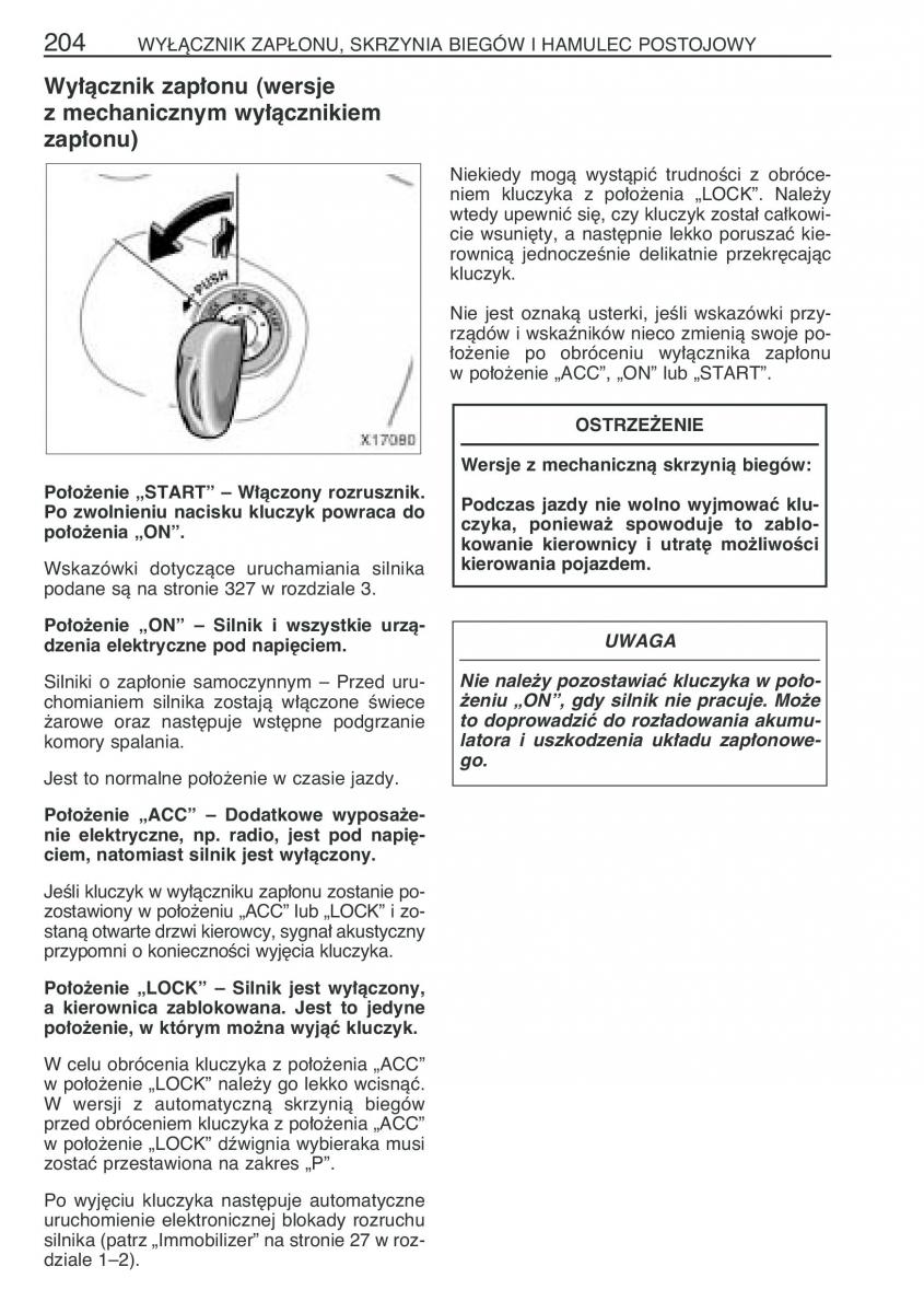 Toyota RAV4 III 3 instrukcja obslugi / page 215