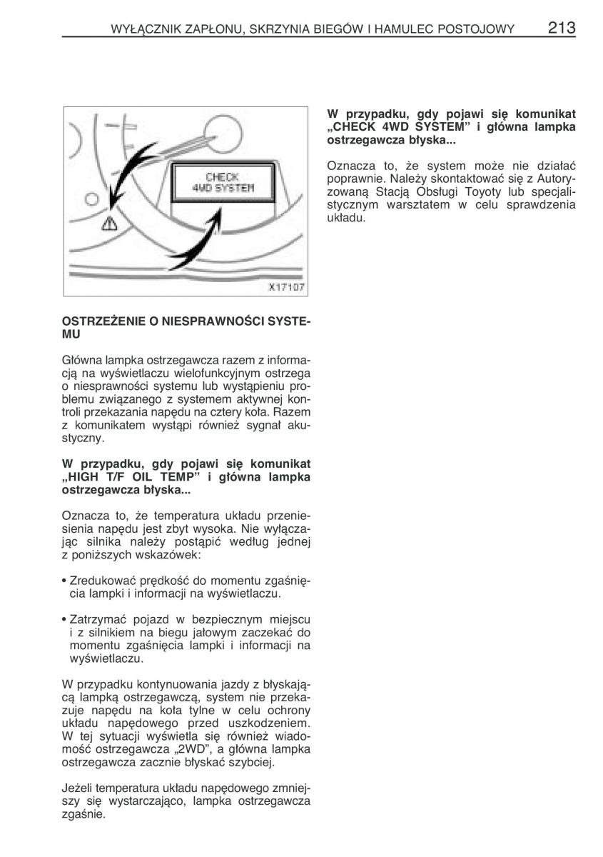 Toyota RAV4 III 3 instrukcja obslugi / page 224