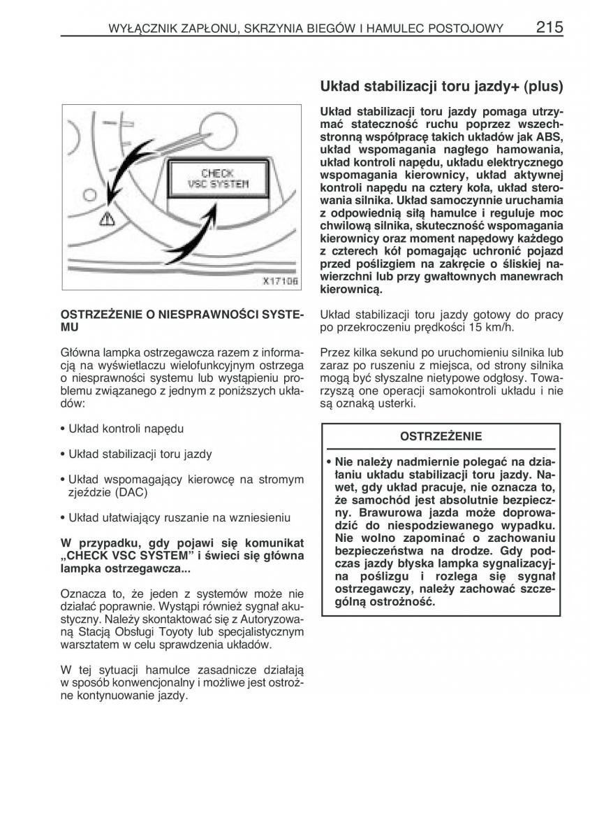 Toyota RAV4 III 3 instrukcja obslugi / page 226