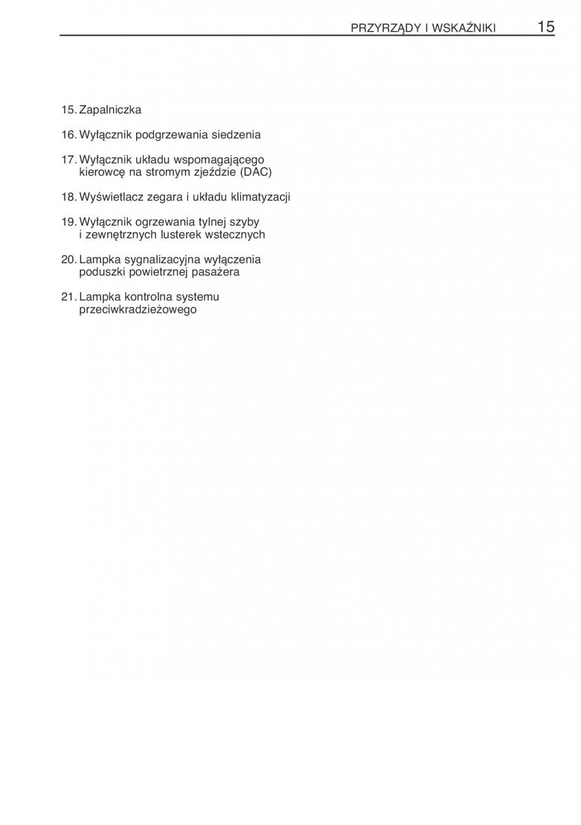 Toyota RAV4 III 3 instrukcja obslugi / page 26