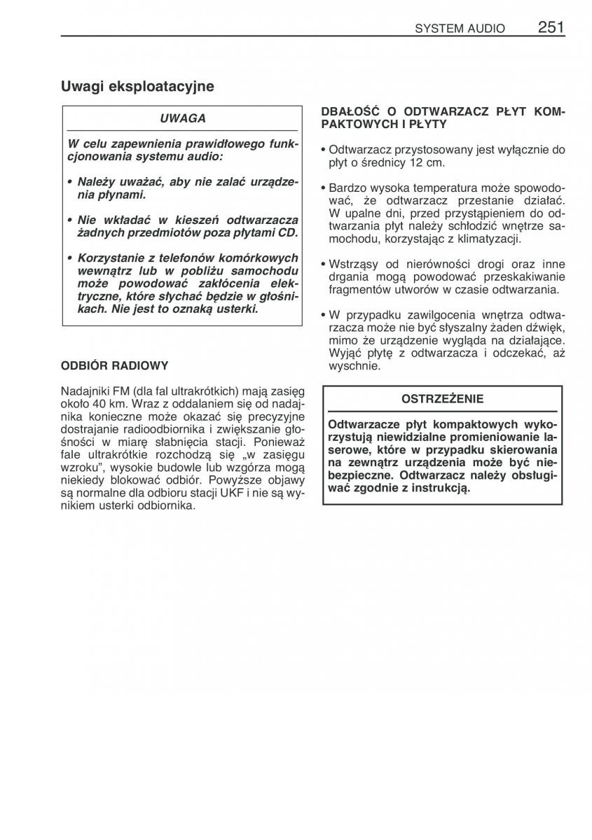 Toyota RAV4 III 3 instrukcja obslugi / page 262