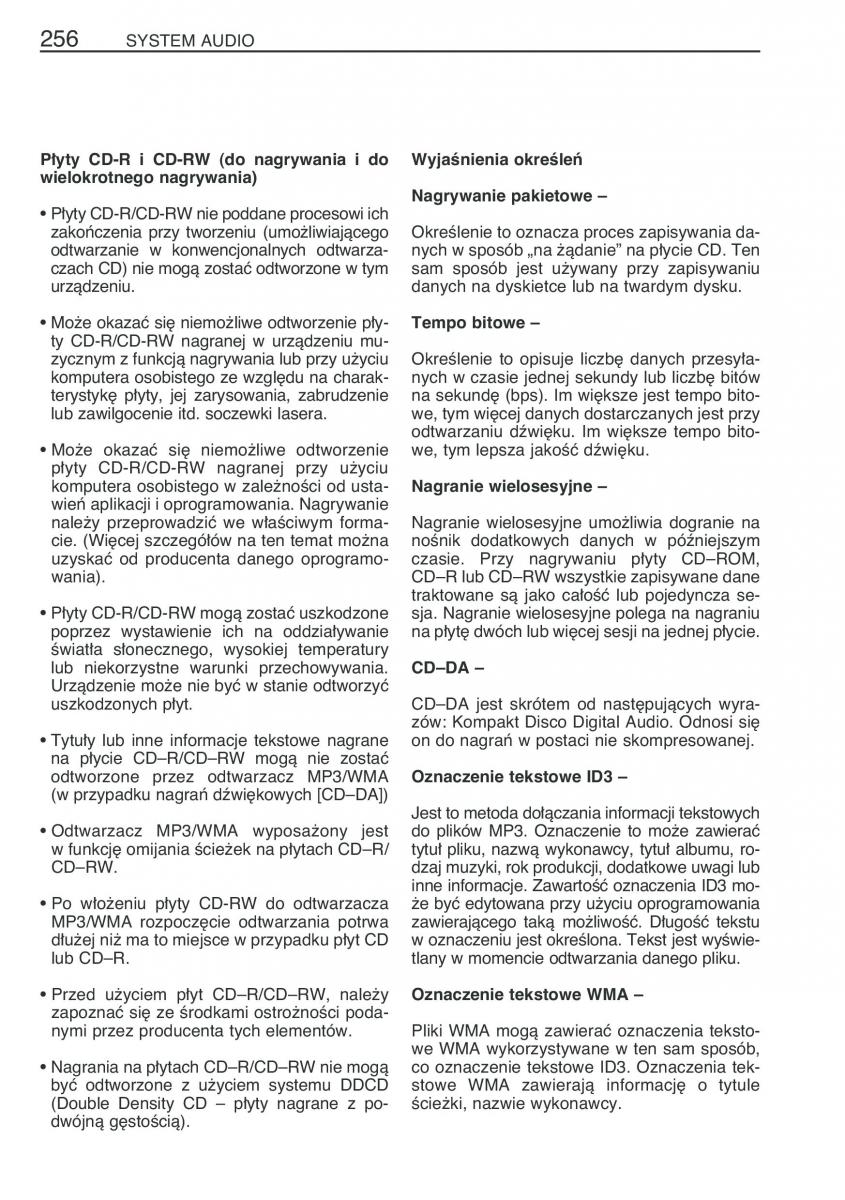 Toyota RAV4 III 3 instrukcja obslugi / page 267