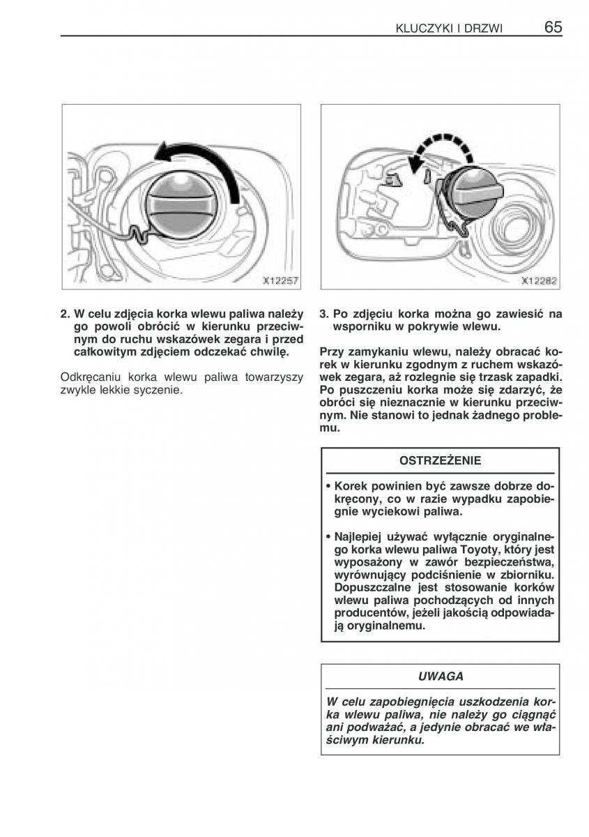 instrukcja obsługi Toyota RAV4 Toyota RAV4 III 3