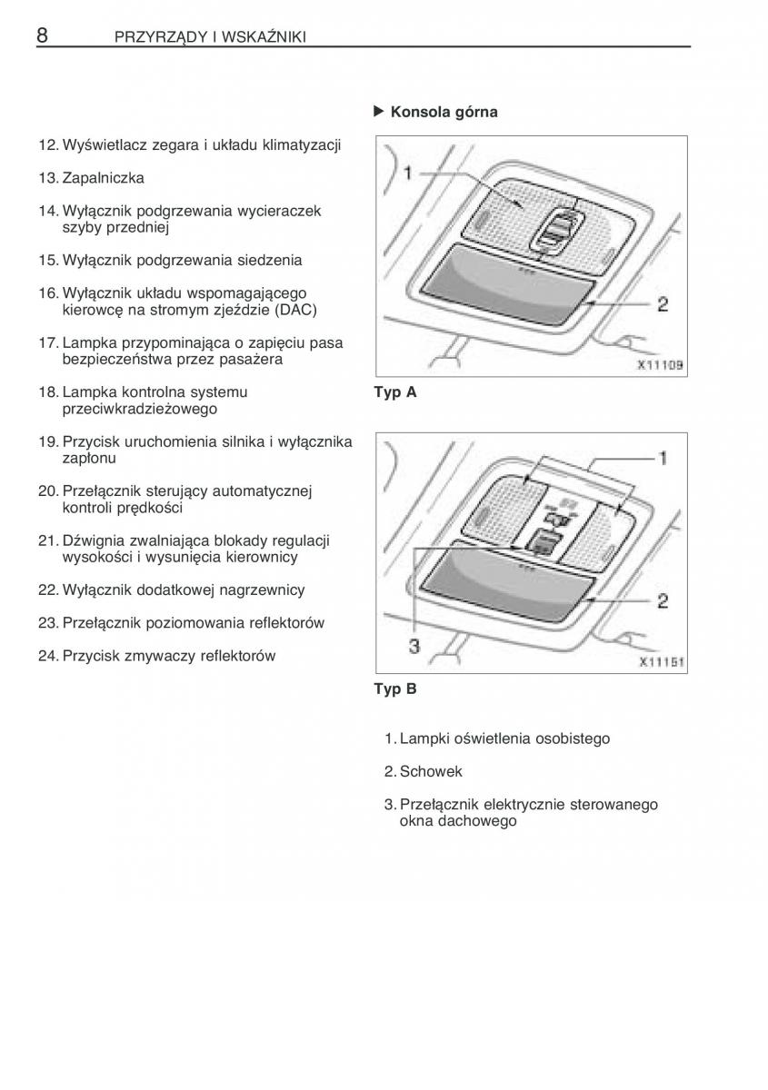 Toyota RAV4 III 3 instrukcja obslugi / page 19