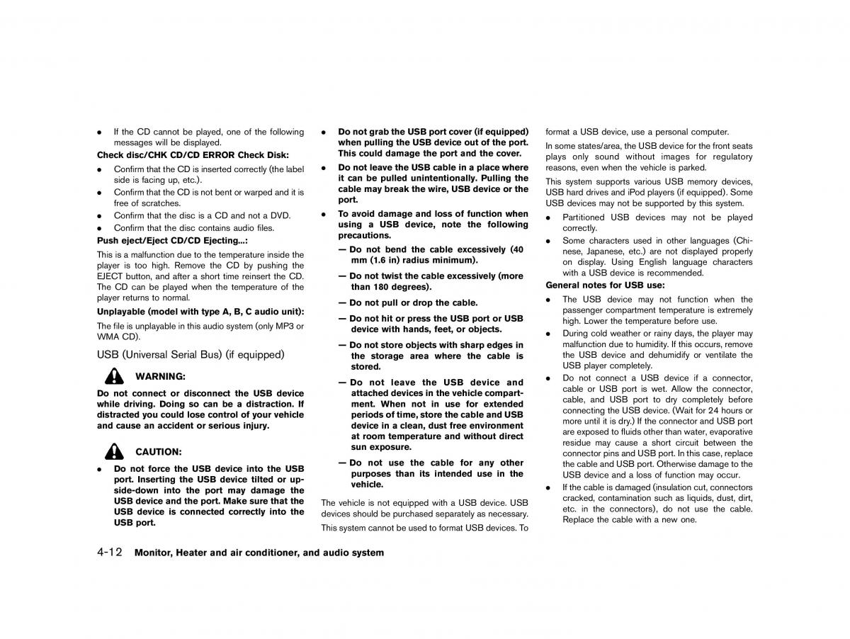Nissan Micra March K13 owners manual / page 141