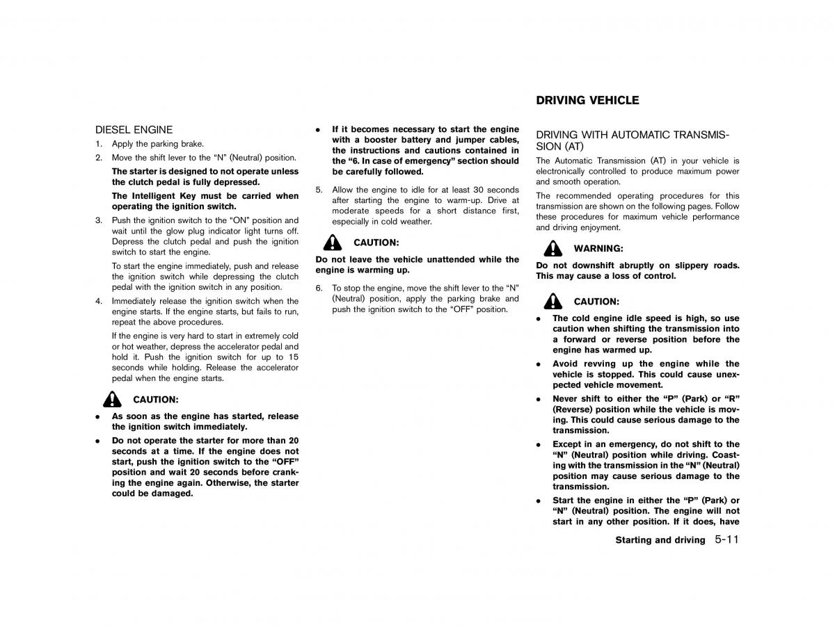 Nissan Micra March K13 owners manual / page 214