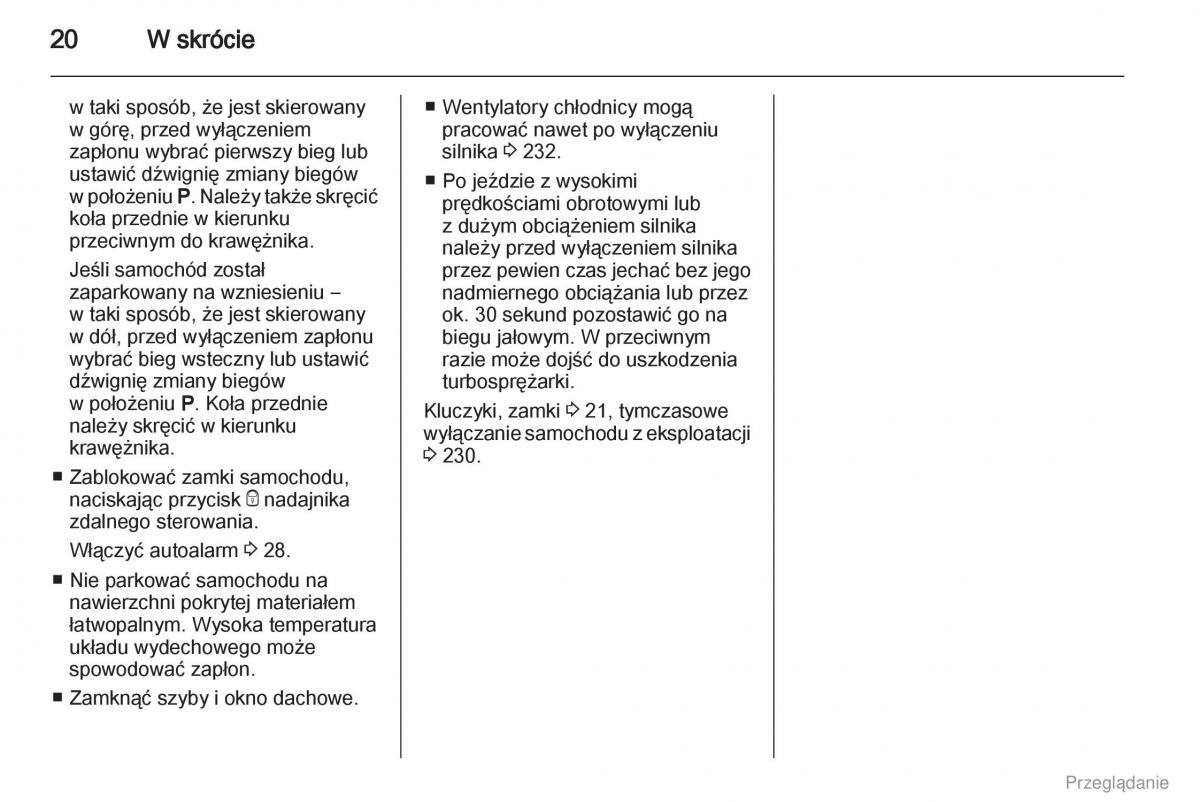 manual  Opel Zafira C Tourer instrukcja / page 21
