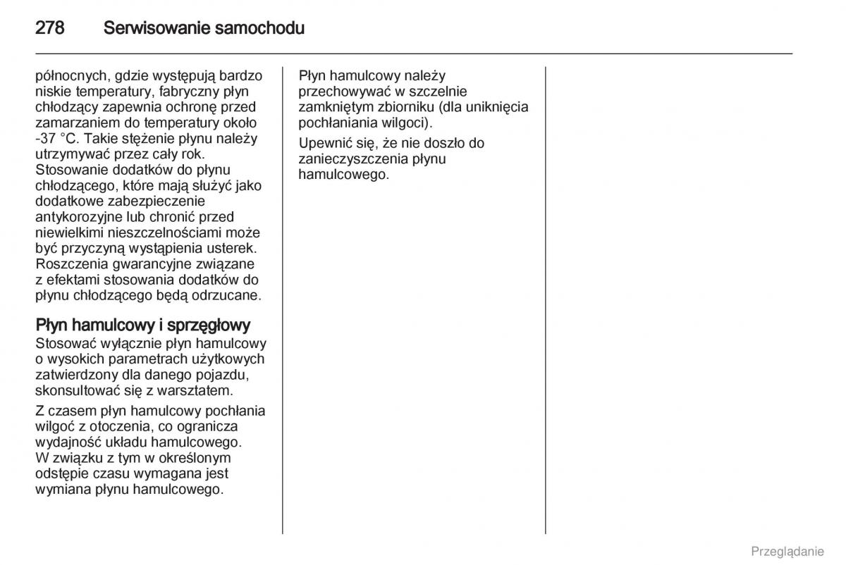 Opel Zafira C Tourer instrukcja obslugi / page 279