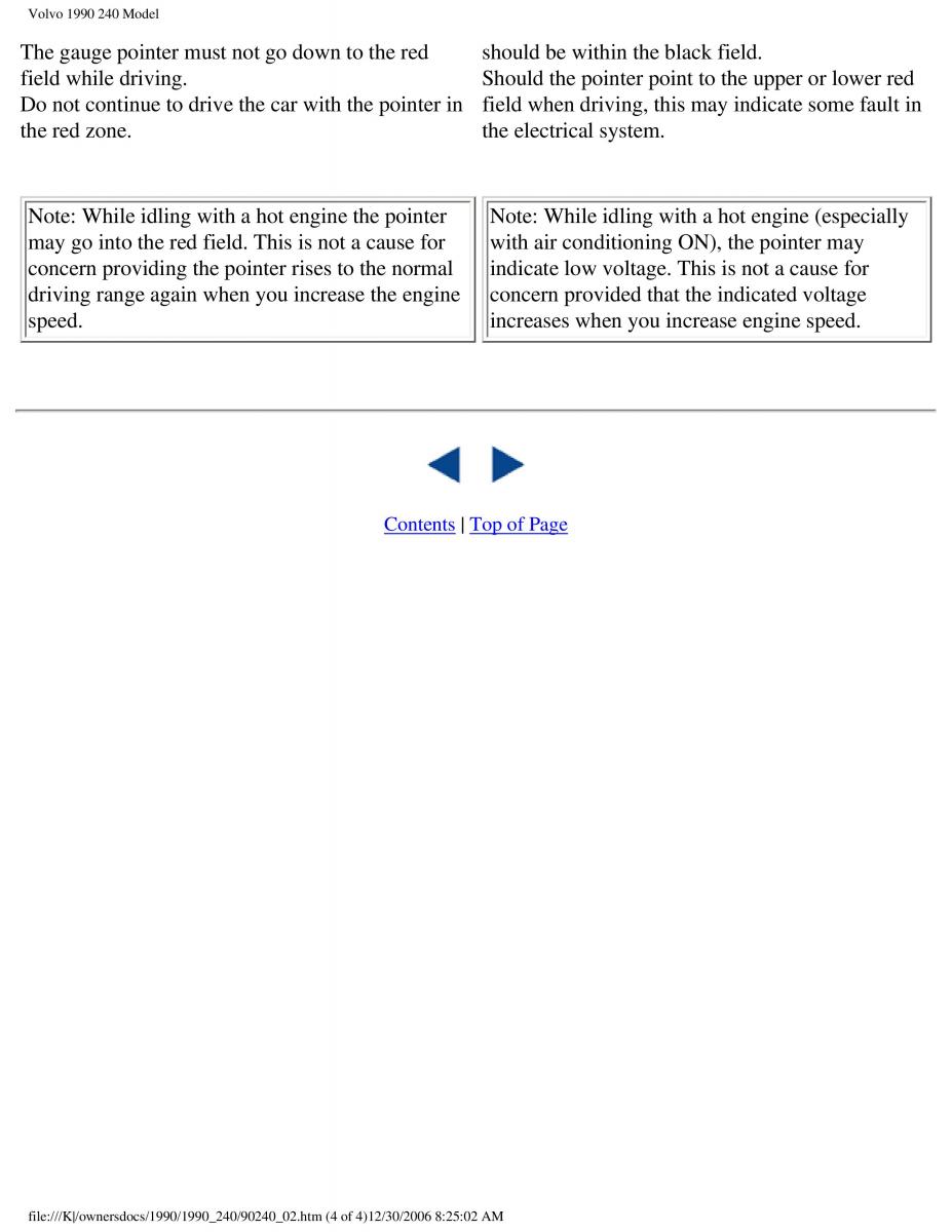 Volvo 240 owners manual / page 13