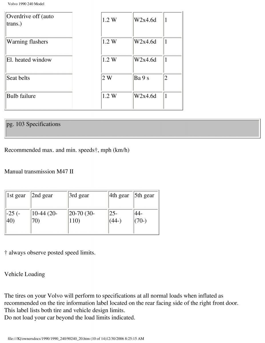 manual  Volvo 240 owners manual / page 139