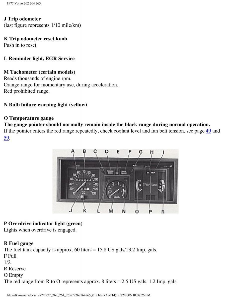 manual  Volvo 262 264 265 owners manual / page 7