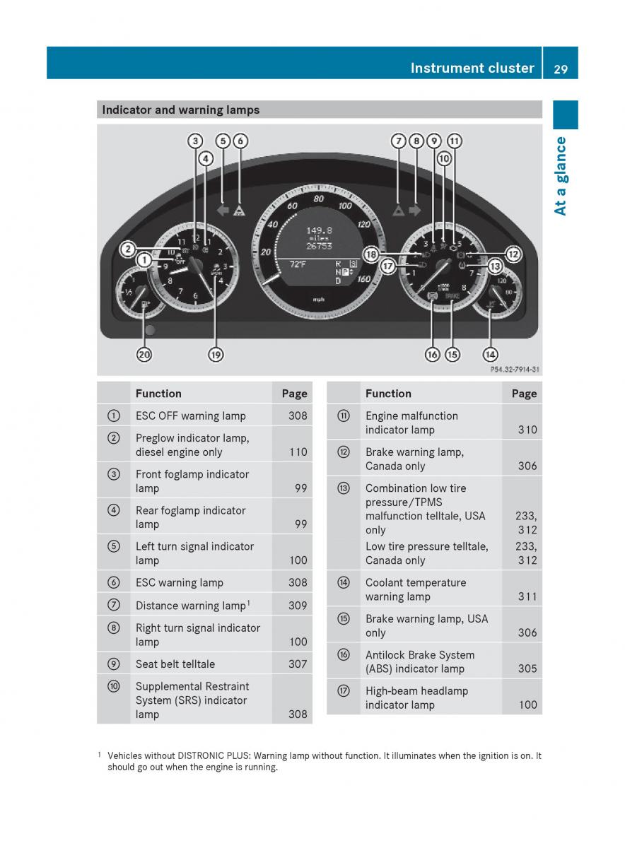 Mercedes Benz E Class W212 2010 owners manual / page 31