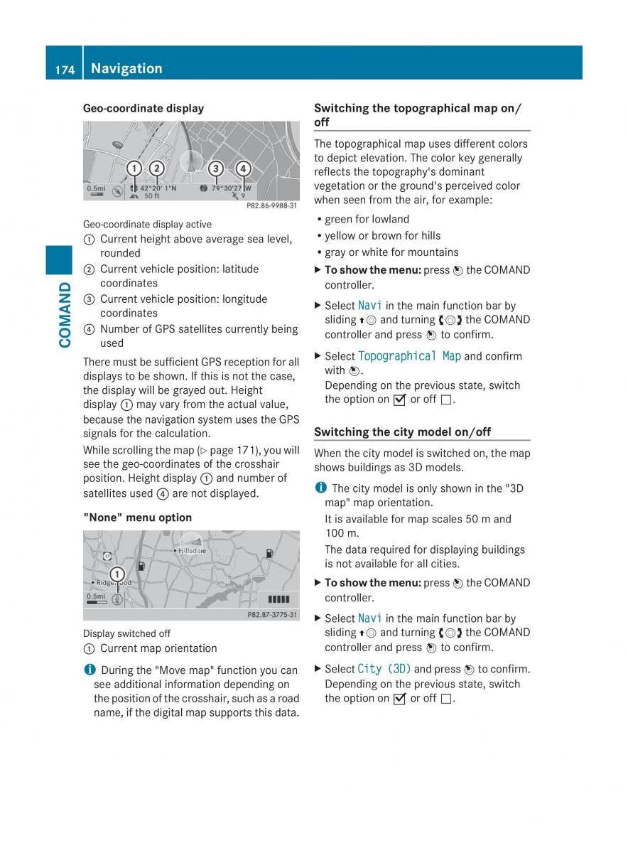 Mercedes Benz CL C216 2014 owners manual / page 176