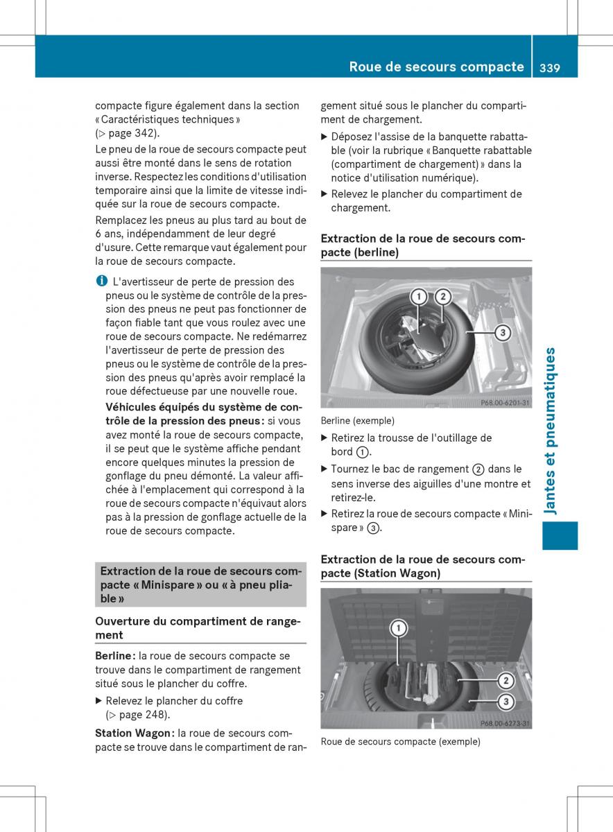 Mercedes Benz E Class W212 2014 manuel du proprietaire / page 341