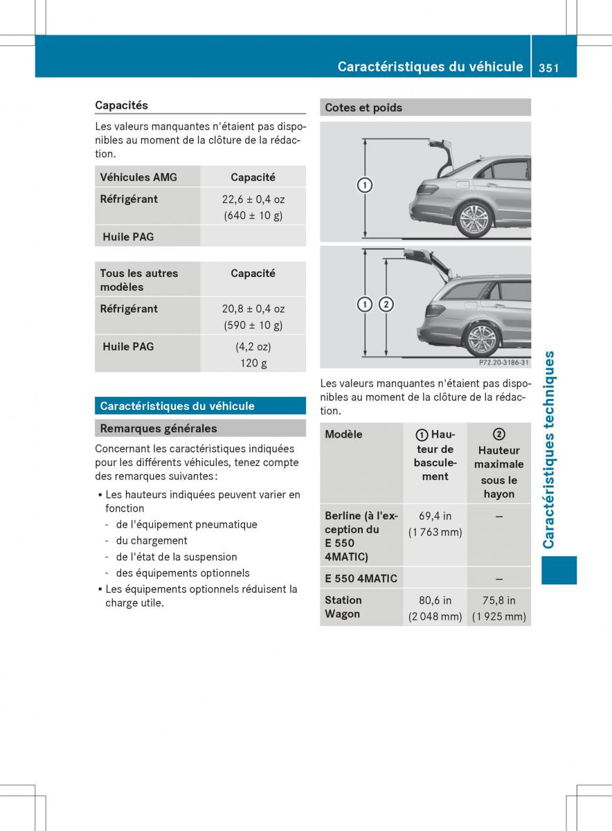 Mercedes Benz E Class W212 2014 manuel du proprietaire / page 353