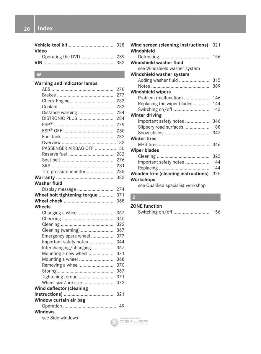 Mercedes Benz E Class W212 2014 owners manual / page 22