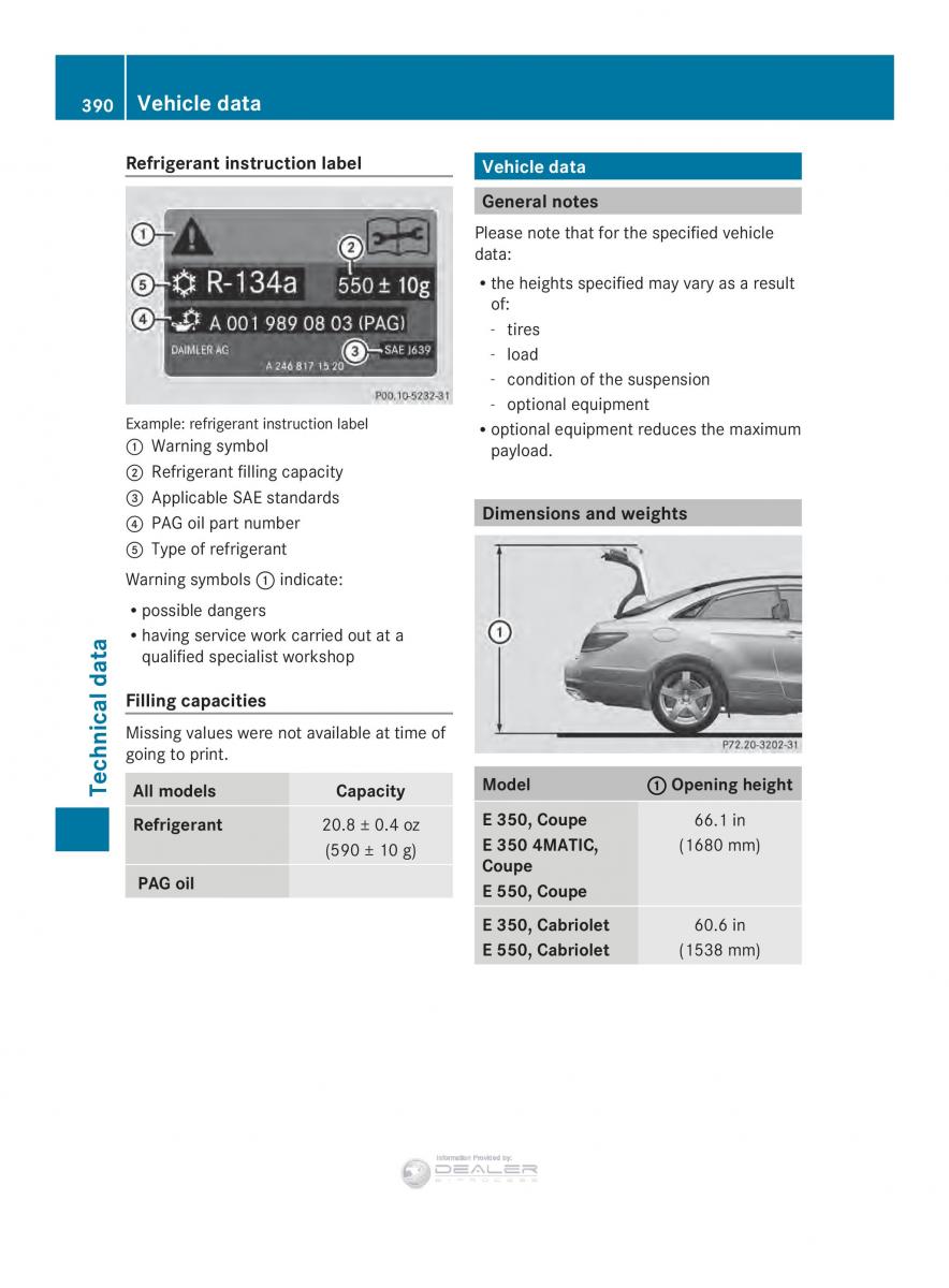 Mercedes Benz E Class W212 2014 owners manual / page 392