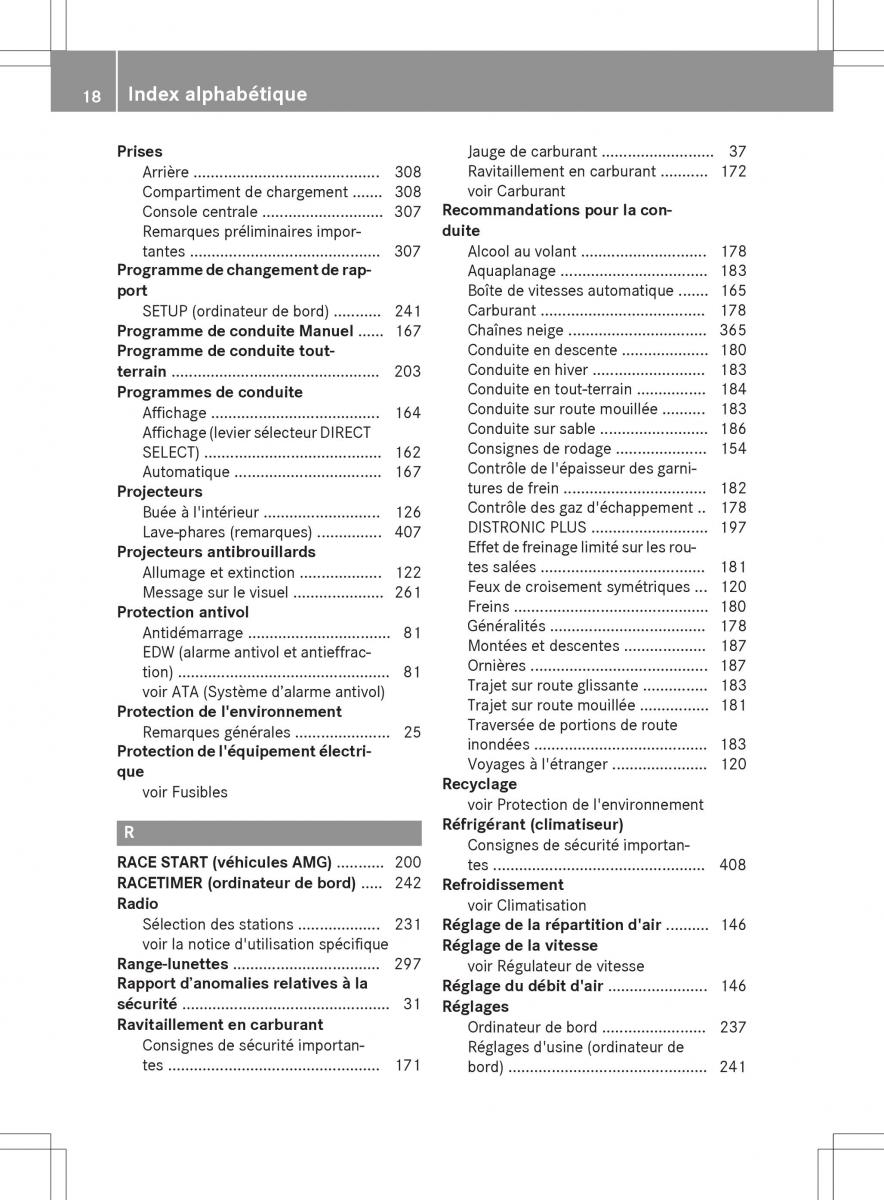 Mercedes GLA X156 manuel du proprietaire / page 20