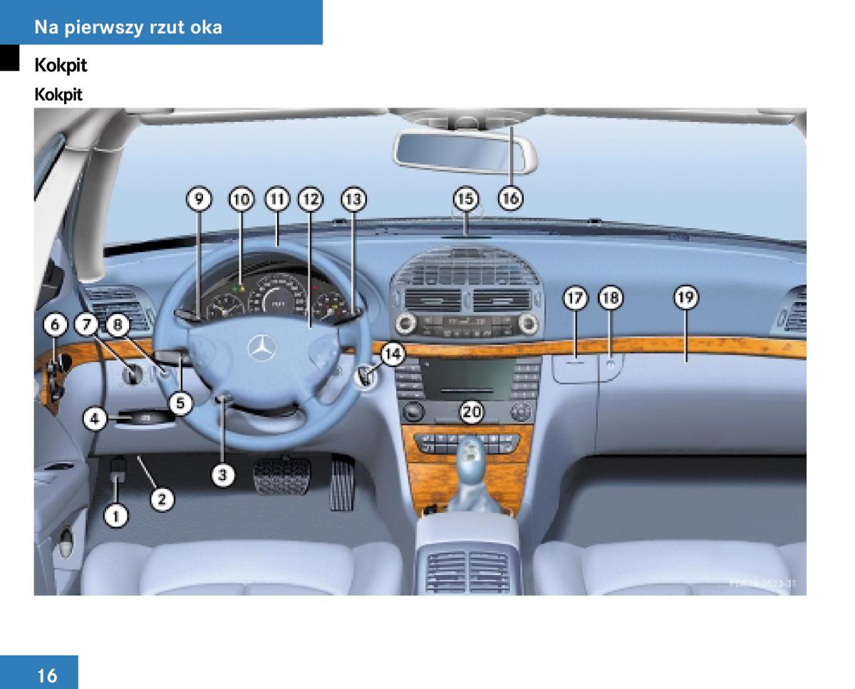 instrukcja obsługi Mercedes E Mercedes Benz E Class W211