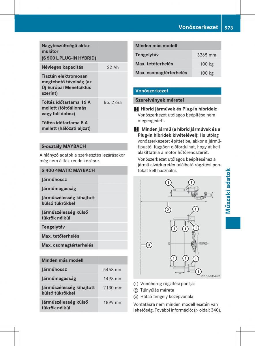 Mercedes Benz S Class W222 kezelesi utmutato / page 575