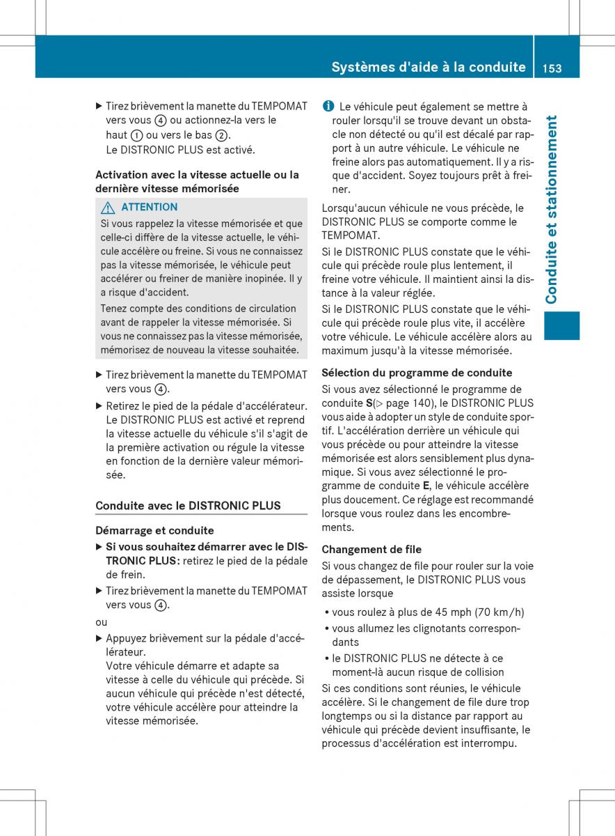Mercedes Benz S Class W222 manuel du proprietaire / page 155