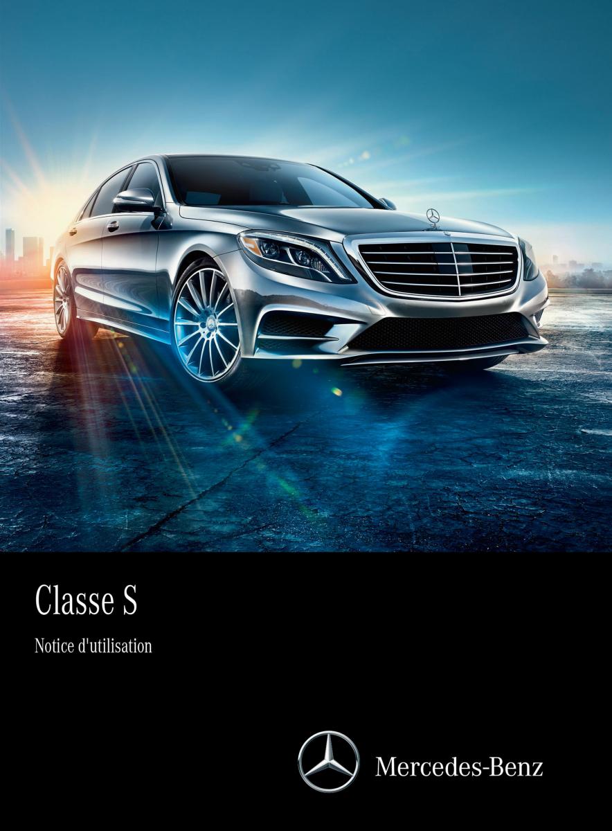 Mercedes Benz S Class W222 manuel du proprietaire / page 1
