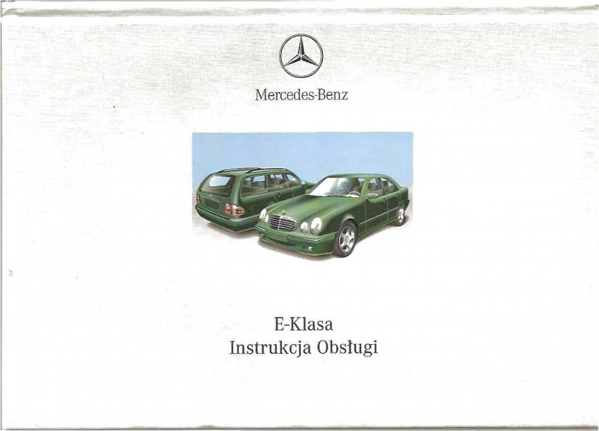 Mercedes Benz E Class W210 instrukcja obslugi / page 1