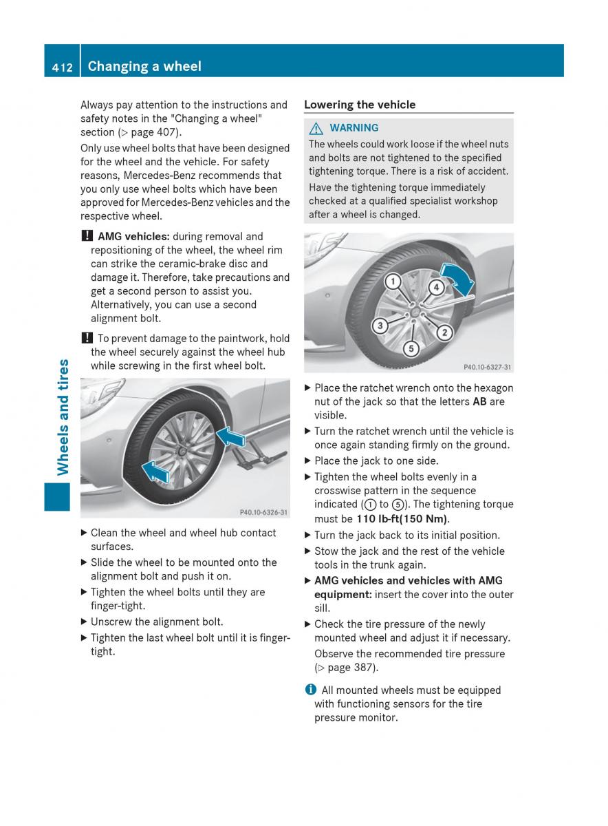 Mercedes Benz S Class W222 owners manual / page 414