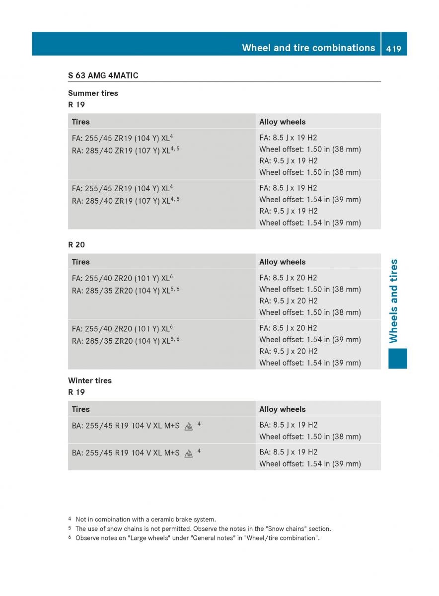 Mercedes Benz S Class W222 owners manual / page 421