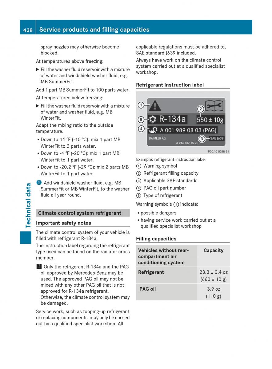 Mercedes Benz S Class W222 owners manual / page 430