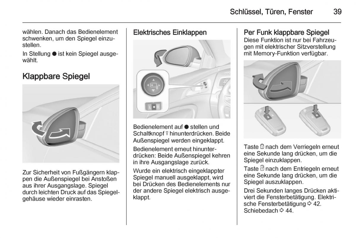 Opel Insignia Handbuch / page 41