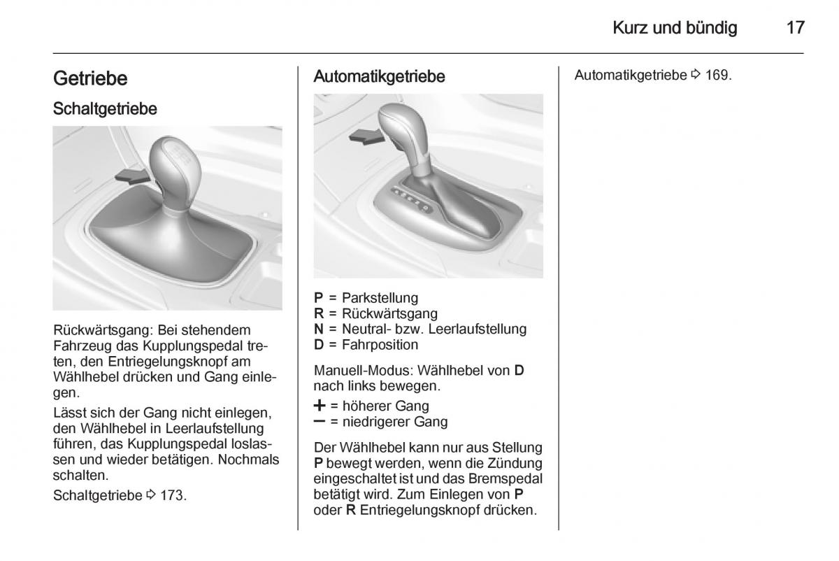 Opel Insignia Handbuch / page 19
