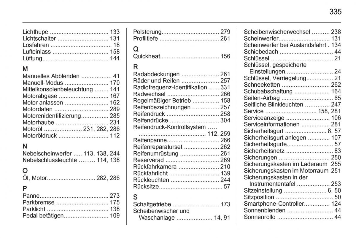 Opel Insignia Handbuch / page 337