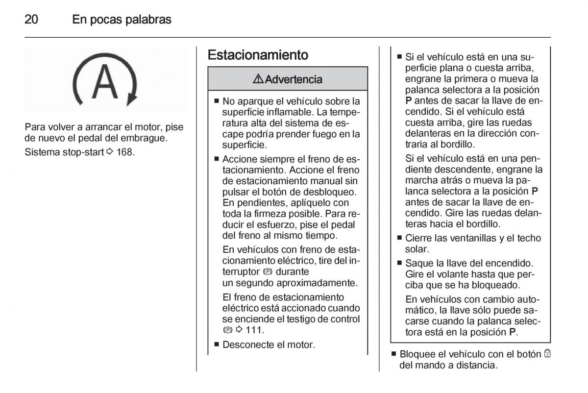 Opel Insignia manual del propietario / page 22