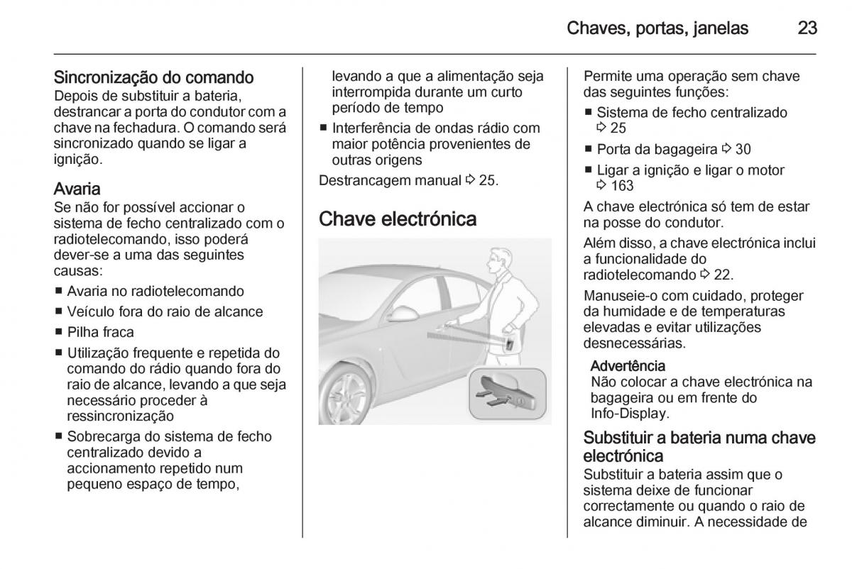 Opel Insignia manual del propietario / page 25