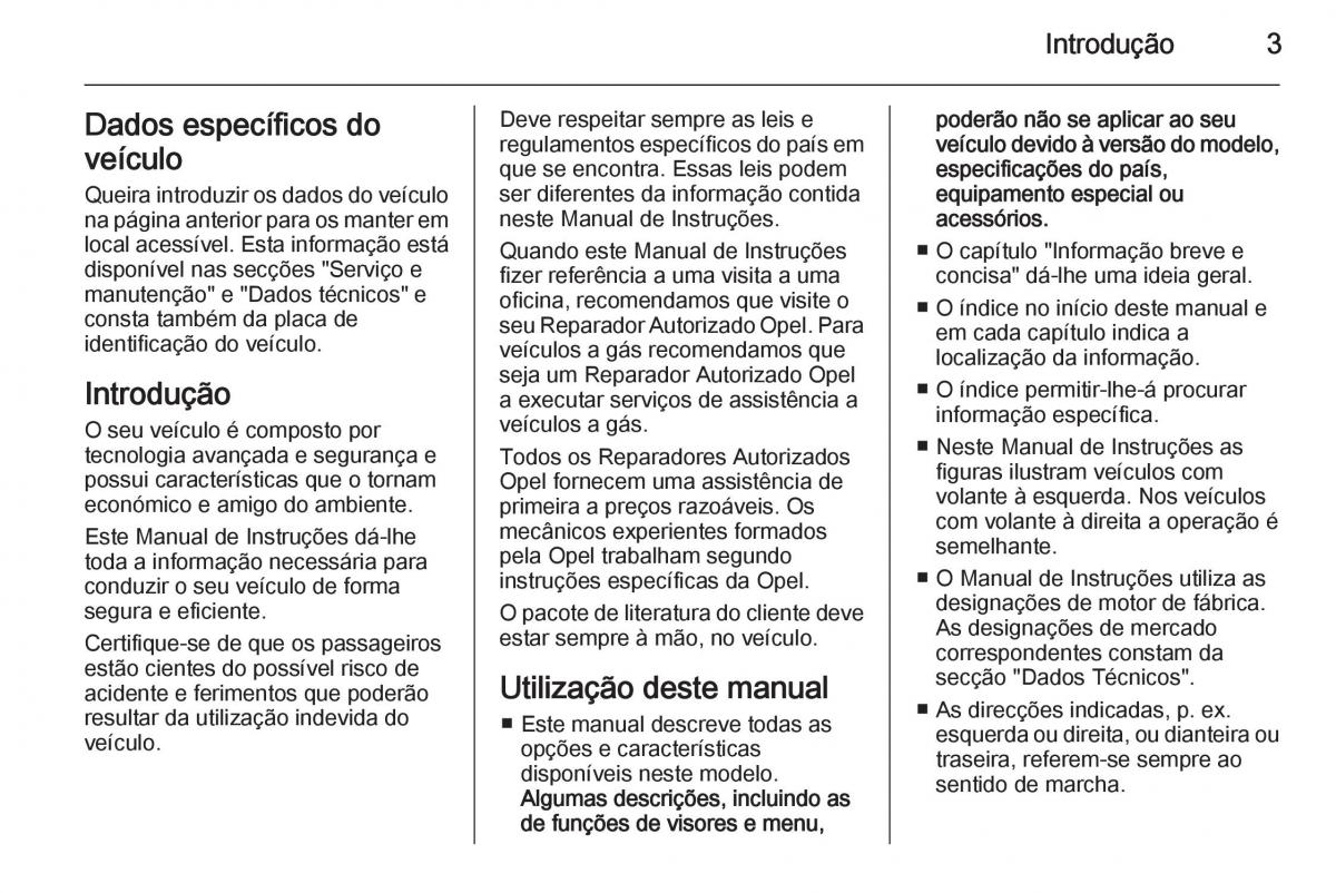 Opel Insignia manual del propietario / page 5