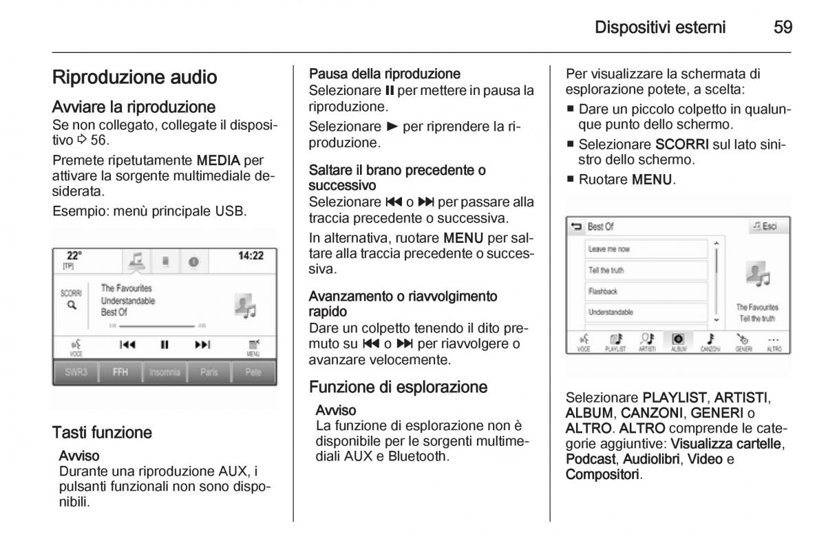 Opel Insignia manuale del proprietario / page 59