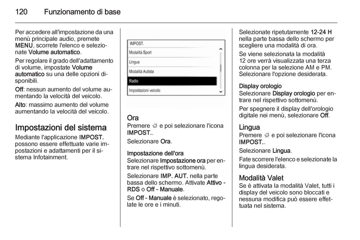 Opel Insignia manuale del proprietario / page 120