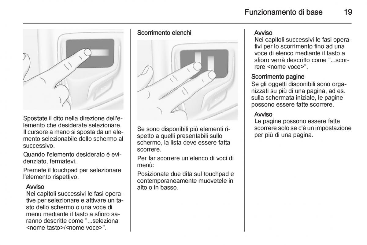 Opel Insignia manuale del proprietario / page 19