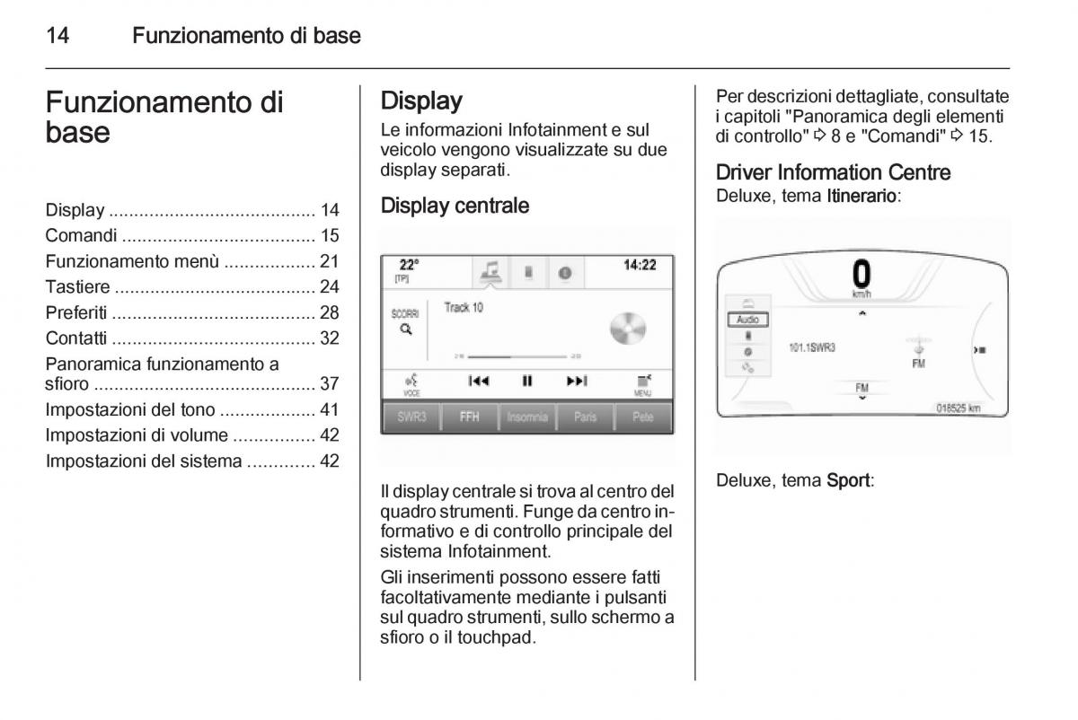 Opel Insignia manuale del proprietario / page 14
