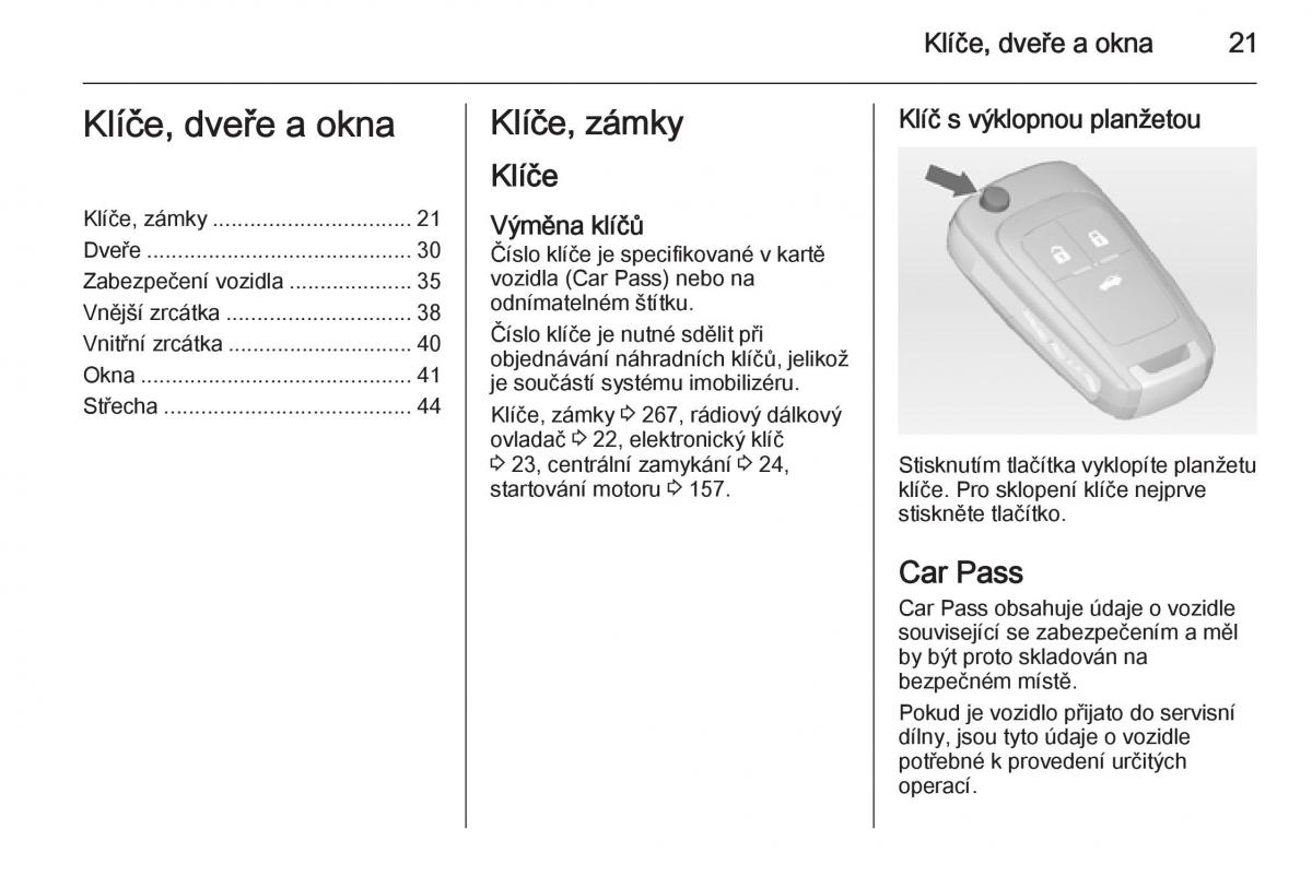 Opel Insignia navod k obsludze / page 23